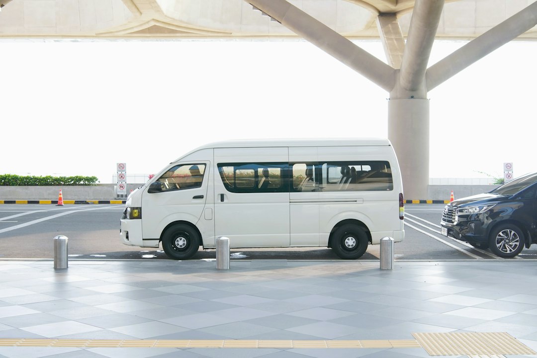 Passenger van for private airport and city transfers