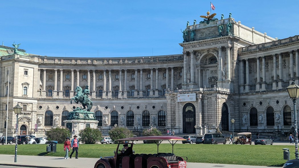 Vienna architecture on a private day trip from Prague